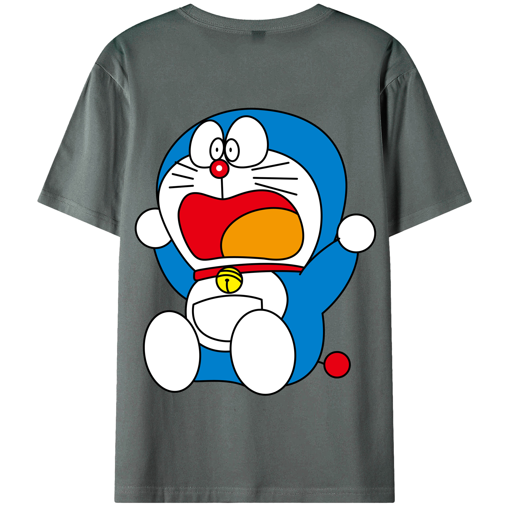 （画像用） ドラえもん Doraemon 綿100％半袖Tシャツ（背面プリント）